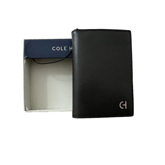 Cole Haan BiFold Card Holder Wallet Black - Picture 1 of 3